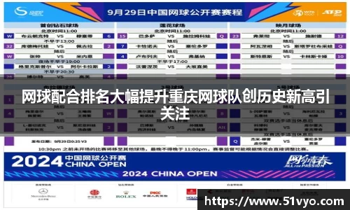 网球配合排名大幅提升重庆网球队创历史新高引关注